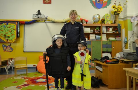 Policja w przedszkolu